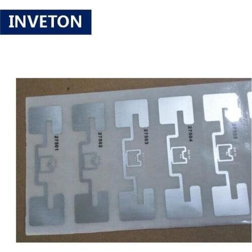 New design disposable transponder sticker rfid impinj monza r6 uhf rfid tag sticker r6 wet inlay adhesive tag