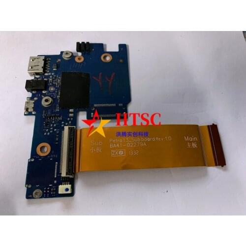 Original for Samsung Series 9 Np905s3g USB Port Audio Jack Power Button with Cable Ba41-02279a 100% TESED OK