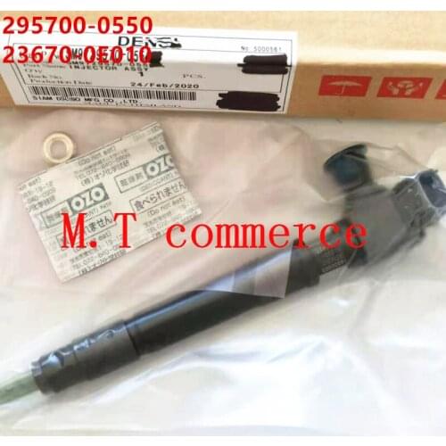 Original brand New G4 common rail Injector 23670-0E010 295700-0550 1GD-FTV 2.8L