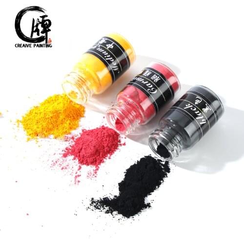 Single bottle color charcoal powder makeup pigment painting mineral pigment powder pink eyebrow eye lip sketch art, Chinese pain