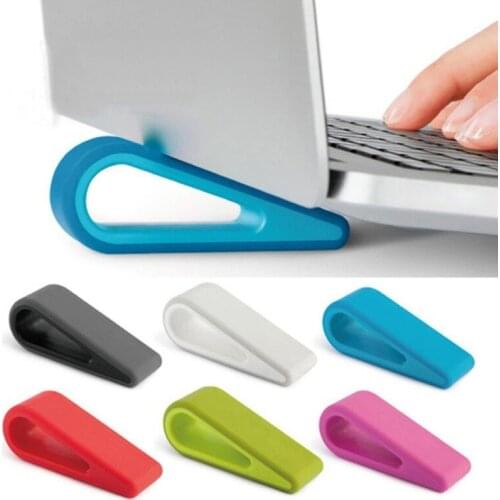 Fashion Simple Portable Laptop Notebook Tablet Keyboard Risers Stand Holder for Cafes Offices Home School Study Room