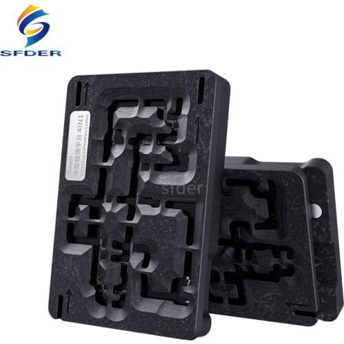 QianLi Middle Frame Reballing Platform BGA Stencil Motherboard Planting Tin Template for iPhone 12/12Pro/12ProMax/12Mini