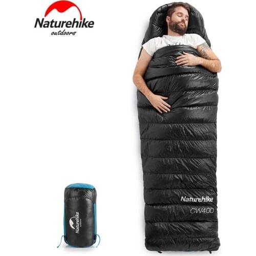 NatureHike Ultralight Hooded Mummy Bag Goose Down Sleeping Bag Quilt For Adults Man Woman Backpacking Hiking Camping Outdoors