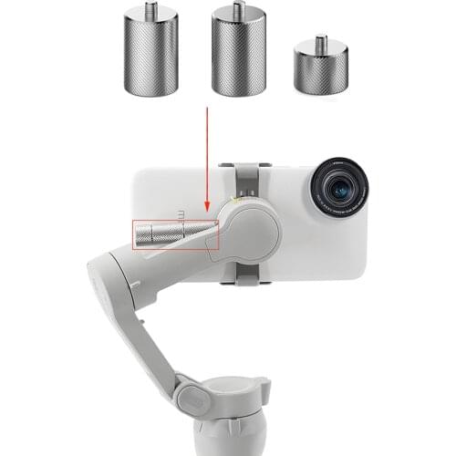 50g Stainless Steel M3 Screw Gimbal Counterweight Balance Weights for DJI OM 4 / OSMO Mobile 3 Handheld Smartphone Stabilizer