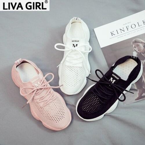 Socks shoes female spring and autumn new 2019 wild Korean flat-bottomed sports shoes women ins super fire shoes