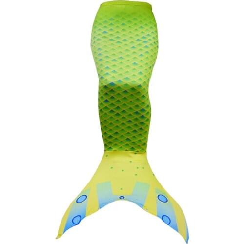 2019 Girls Princess Cosplay Mermaid Tail Swimmable Costume Cosplay Swimsuit for Girls No Monofin Mermaid Tails G48-0330