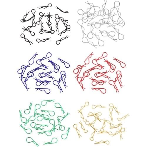 20/Pack Body Shell Clips For 1/5 1/6 1/8 1/10 HPI RC Car Buggy Truggy Parts