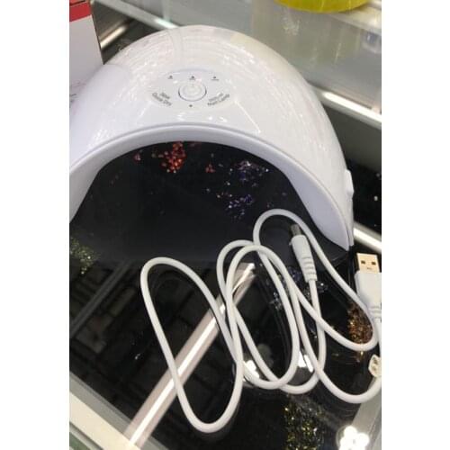 24w 1pc UV Light LED Nail Dryer Curing Lamp for Fingernail & Toenail Gels Based Polishe 30s 60s 90s Timer No Harm Quick Dry lamp