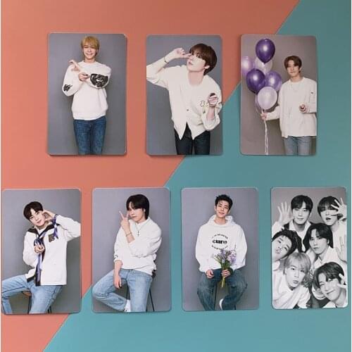 7Pcs/Set Kpop ASTRO HD Print Album Card Kpop ASTRO Lomo Card Photocard Fans Gift