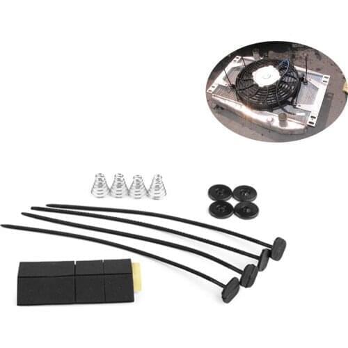 Car Electric Radiator Cooling Cooler Fan Mount Fitting Kit New Universal Slim Line for Ford Mopar SBC BBC 350 Fan Mounting Kits