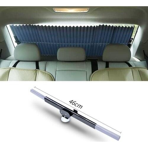 Car Windshield Sun Shade Car sunshade Automatic Extension Car Cover Window Sunshade UV Sun Visor Protector Curtain 46CM