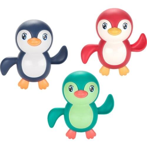 Baby Toys Bathing Ducks Cartoon Animal Whale Crab Swimming Pool Water Play Game Chain Clockwork Bath Toys For Children