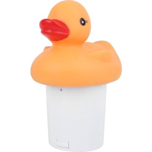 Pool Dispenser Swimming Pool Cute Duck-Shape Floating Chemical Chlorine Dispensers For 0.5-1 In Tablet Dropshipping