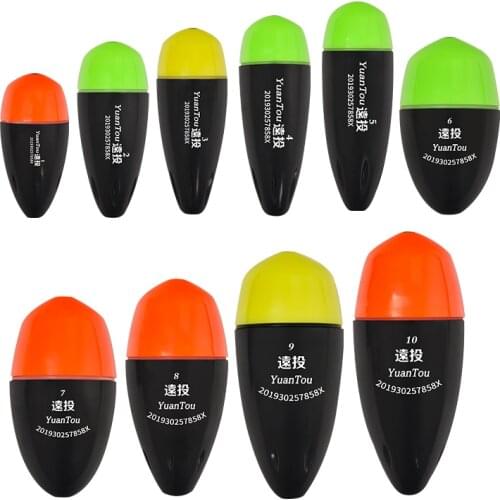 1pcs Led Electronic Luminous Fishing Float dual-color rock Fishing Floats Light Buoyancy Striking quality Fishing Tackle Pesca