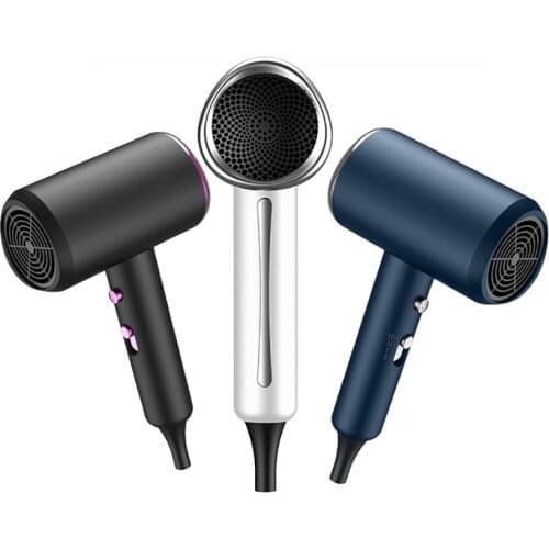 220V Hair Dryer 1400W, Powerful Blow Dryer with Negative Ion Technology, 3 Heat Settings, 1 Cold Button, Hair Blow Dryer