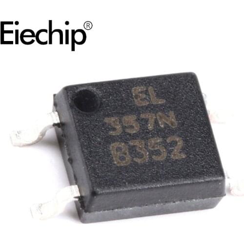 10pcs/lot integrated circuit EL357N(B)(TA)-G EL357N SMD SOP-4 Photocoupler
