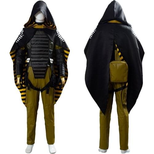 Death Cosplay Stranding Higgs Monaghan Cosplay Costume Homo Demens Void Out Cape Adult Suit Halloween Carnival Costume