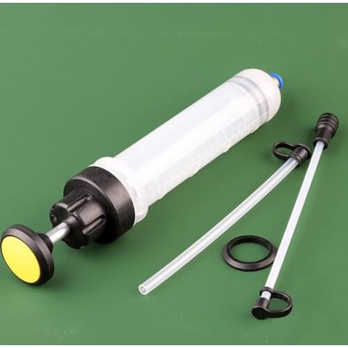 200cc Car Oil Fluid Extractor Hand Pump Delivery Bottle Transfer Manual Oil Fluid Pump For Replacement Engine Lubricating Oil