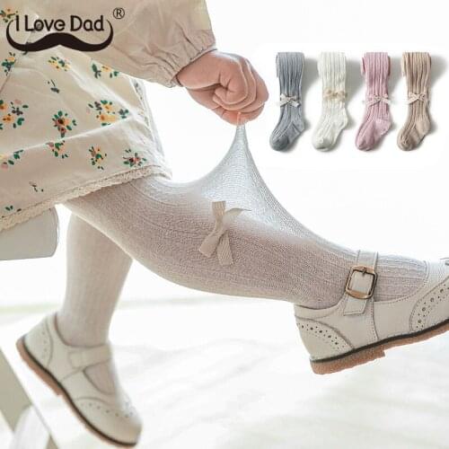 Summer Baby Tights Bows Mesh Breathable Baby Girls Tights For Kids Thin Toddler Pantyhose Children Stockings Baby Girl Clothes