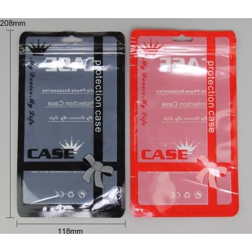 Multi Color Plastic Retail Packaging Bag for Cell Phone Case Storage Package For Smartphone