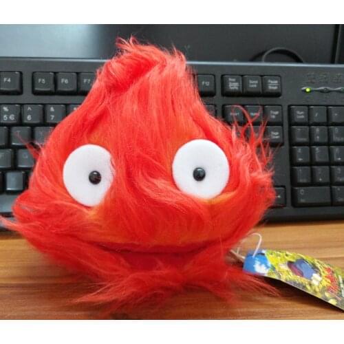 Films Howls Moving Castle 17cm Demon Calcifer Flame stuffed plush new