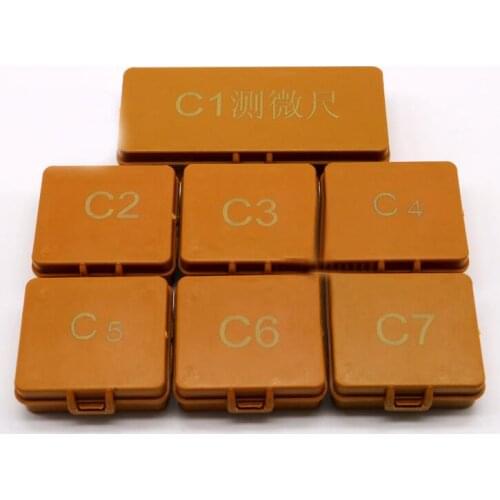 0.1mm 0.2mm 0.05mm 0.01MM Microscope Micrometer Glass slide Eyepiece Lens Measuring Microscope Micrometer Calibration Scale