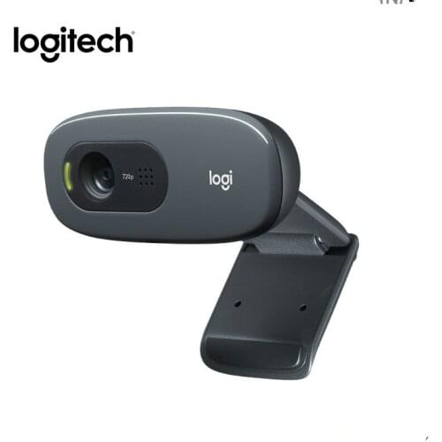 Logitech C270 C270i HD Webcam 720P Web Camera With Built-in Microphone Computer For PC Laptop Youtube Video Conference
