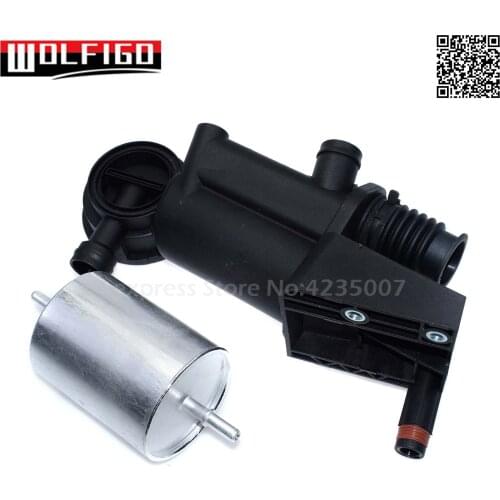 WOLFIGO 99610702304 Car Oil Separator Car Fuel Filter For Porsche Boxster 911 Carrera 99610702301,09243019057,99610702302 New