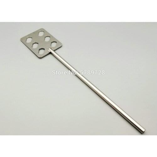 1pc Stainless Steel Square Type Stirring Blade laboratory Mixing agitator