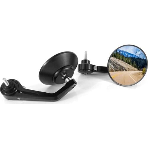 7/8" 22mm Handle Bar Rearview Side Mirrors Bar End Mirror Fit For Triumph Daytona Tiger Speed Triple Scrambler Thruxton Trophy