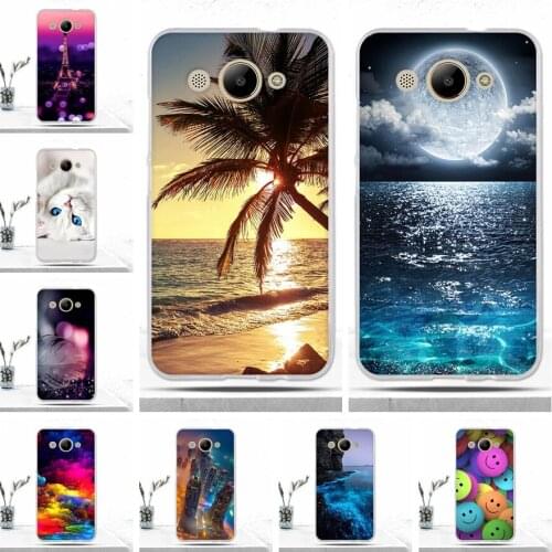 Case For Huawei Y3 2017 Case Soft TPU Silicone Cool Back Cover for Huawei Y3 2018 Y5 Llite 2017 Cover Phone Covers Coque Case