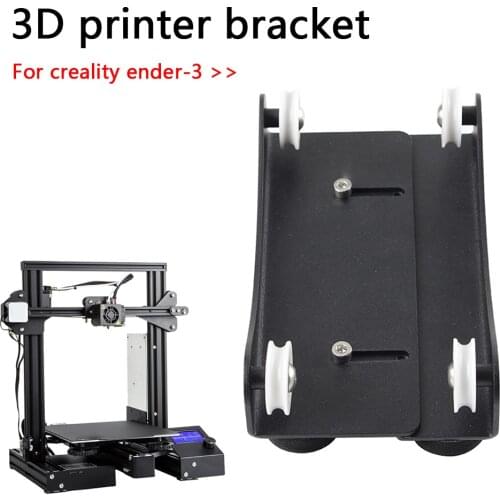 Filament Spool Holder 3D Printer Consumable Bracket Alumina Tray Fixed Stand Adjustable PLA FDM Wire Rack with Bearing Accessory