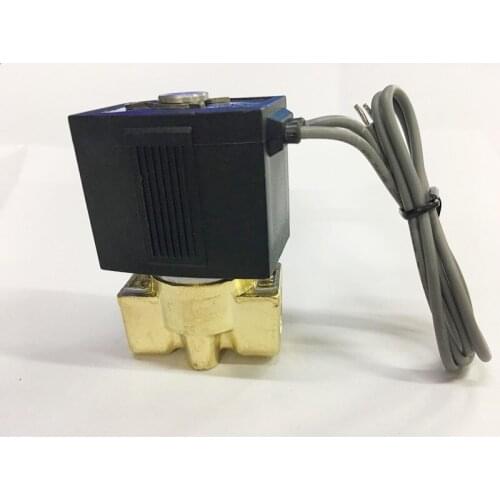 Free Shipping 1/4" Electric Solenoid Valve Air Gas Diesel B20N 12VDC DC24V/AC110V or AC220V Option VX2120-08