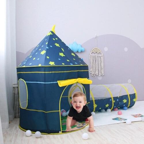 Childrens Game Tent Adventure Tent Crawling Tunnel Ball Pit Theater Is Specially Designed For Crawling Toddlers