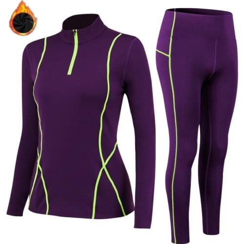 Winter Thermal Long Johns Breathable Add Velvet Underwear Set Intimates Striped Solid Thero Pajamas Spring Womens Clothing