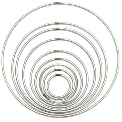 Minature HandIcraft Tool Strong Metal Dream Catcher Dreamcatcher Ring Macrame Craft Hoop Lot Ardent Accessory YH-459733