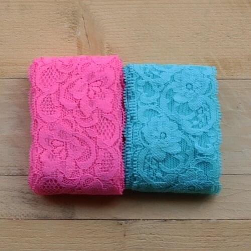 New Arrival 3Yards Lace Fabric DIY Crafts Sewing Suppies Decoration Accessories For Garments Elastic Lace Trim