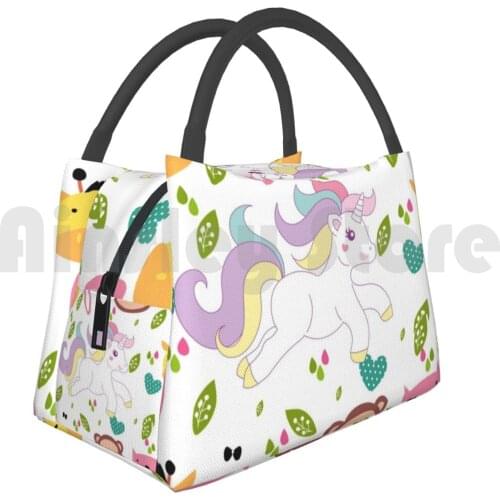 Portable Insulation Bag Unicorn Baking Unicorn Funny Baking Dabbing Unicorn Dab Sunglasses Deal With
