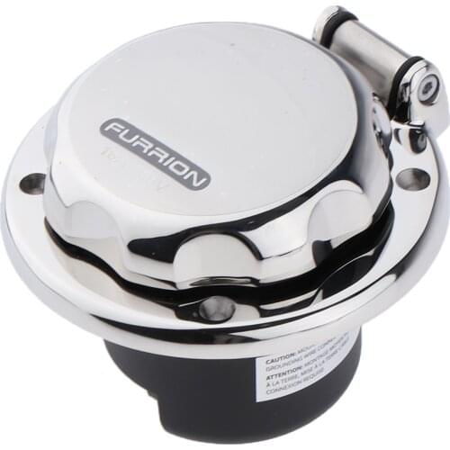 16A 250V Yacht Power Socket Marine Shore Power Sockets Plug Inlet for GM-EP-FU0051 Industri Boat Marine Yacht RV Stainless Steel