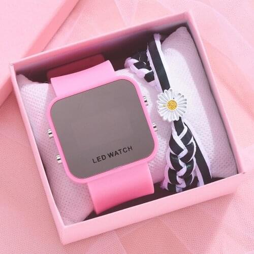 Sport Digital Watch Women Men Square LED Watch Silicone Electronic Watch Womens Watches Clock relogio feminino digital reloj