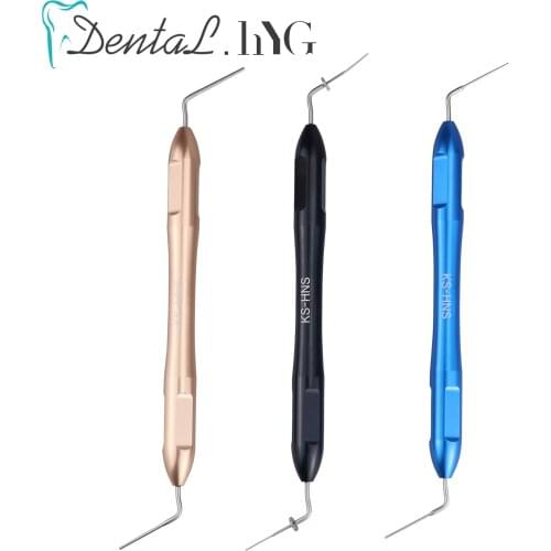 Dental Endodontic Hand Plugger Tip Teeth Root Canal Filling Vertical Pressurizer Presser Dental Instrument
