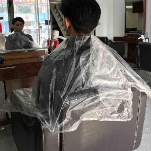 50-200pcs 150 x 130 cm Salon Hairdressing Cape Hairdresser Hair Cutting Gown Barber Cape Waterproof Hairdresser Cape Gown Cloth