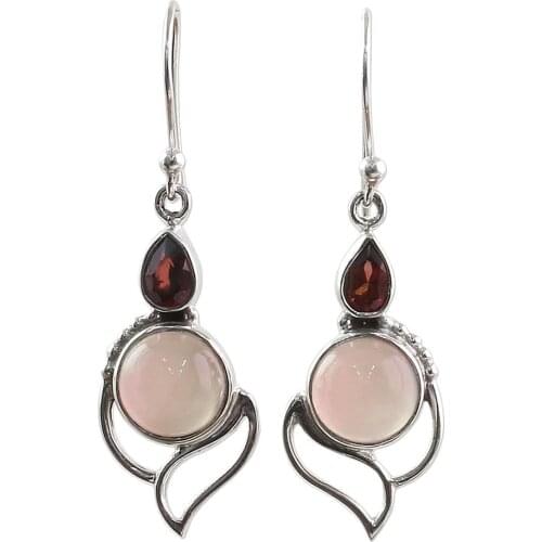New Vintage Women Hollow Faux Drop Dangle Hook Earrings Jewelry Hot