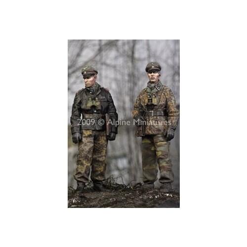 1/35 model kit resin kit LAH Officers in the Ardennes Set (2 figures)2