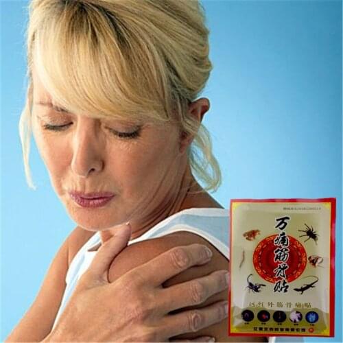 Medical Spider venom massage Pain Patches Dredging Meridian Relieve muscle fatigue rheumatism joint pain Plaster 16Pcs