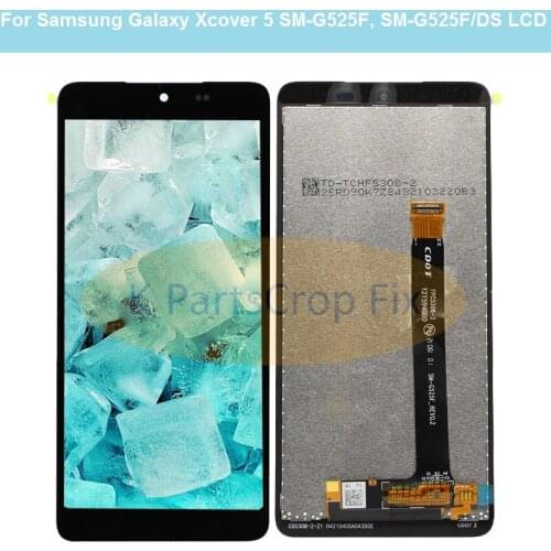 5.3" Original For Samsung Galaxy Xcover 5 LCD Display Touch Digitizer Screen For Samsung Galaxy G525 G525F display with touch