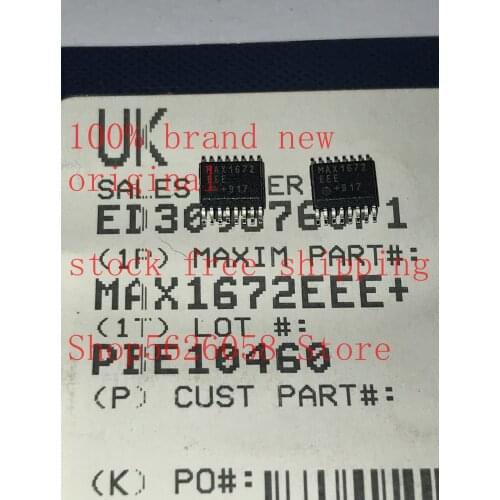 5PCS/LOT MAX1672EEE MAX1672 SSOP 100% new original STOCK