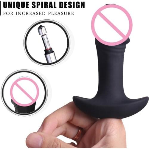 APHRODISIA 2 in 1 Vibrating Anal Butt Plug Adult Game Sex Toy For Men Women Prostate Massager Waterproof Vibrator Stimulator