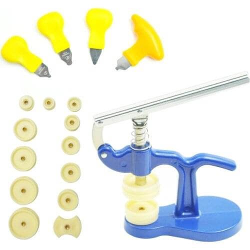 16pcs Watch Case Back Cover Fitting Tools Watch Battery Replacement Repairing Tools Watch Press Close For Watchmakers