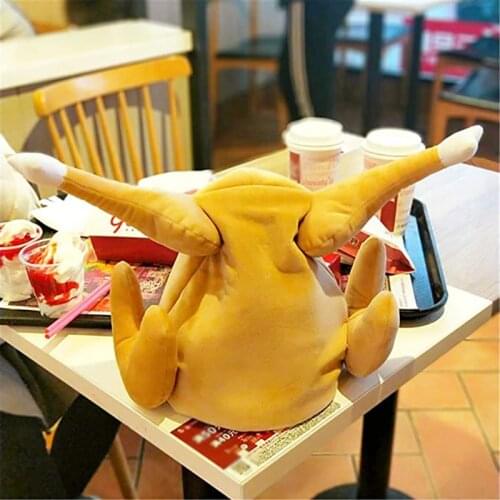 2021 Electric Dancing Turkey Hat Thanksgiving Christmas Holiday Party Supplies Decoration Children Toys